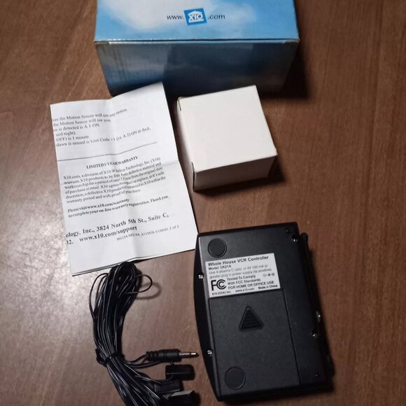 X10 Whole House VCR Controller UX21A-C NEW - Picture 1 of 3